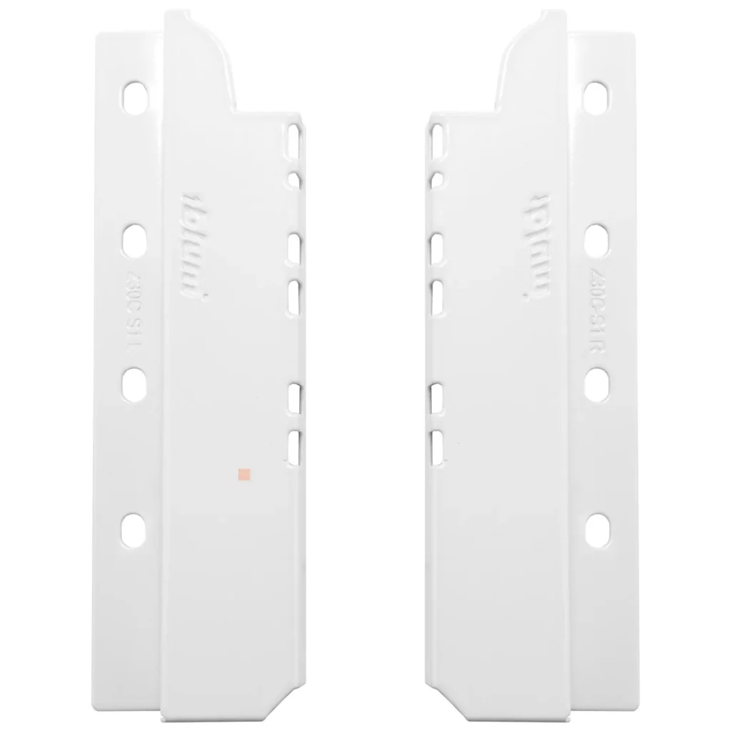 Uchwyt ścianki tylnej H-151mm do szuflady TANDEMBOX ANTARO biały