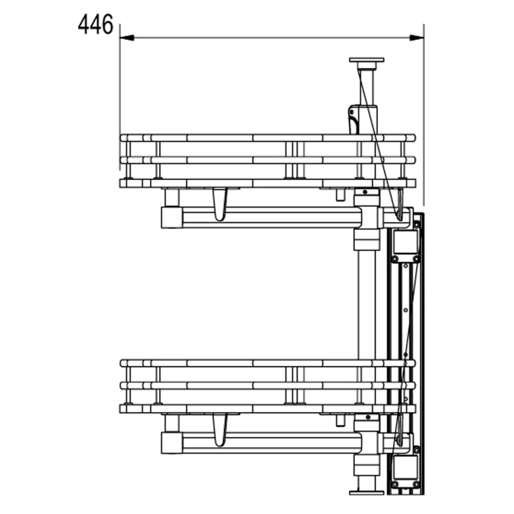 Cargo Magic Corner GEMI 1000mm