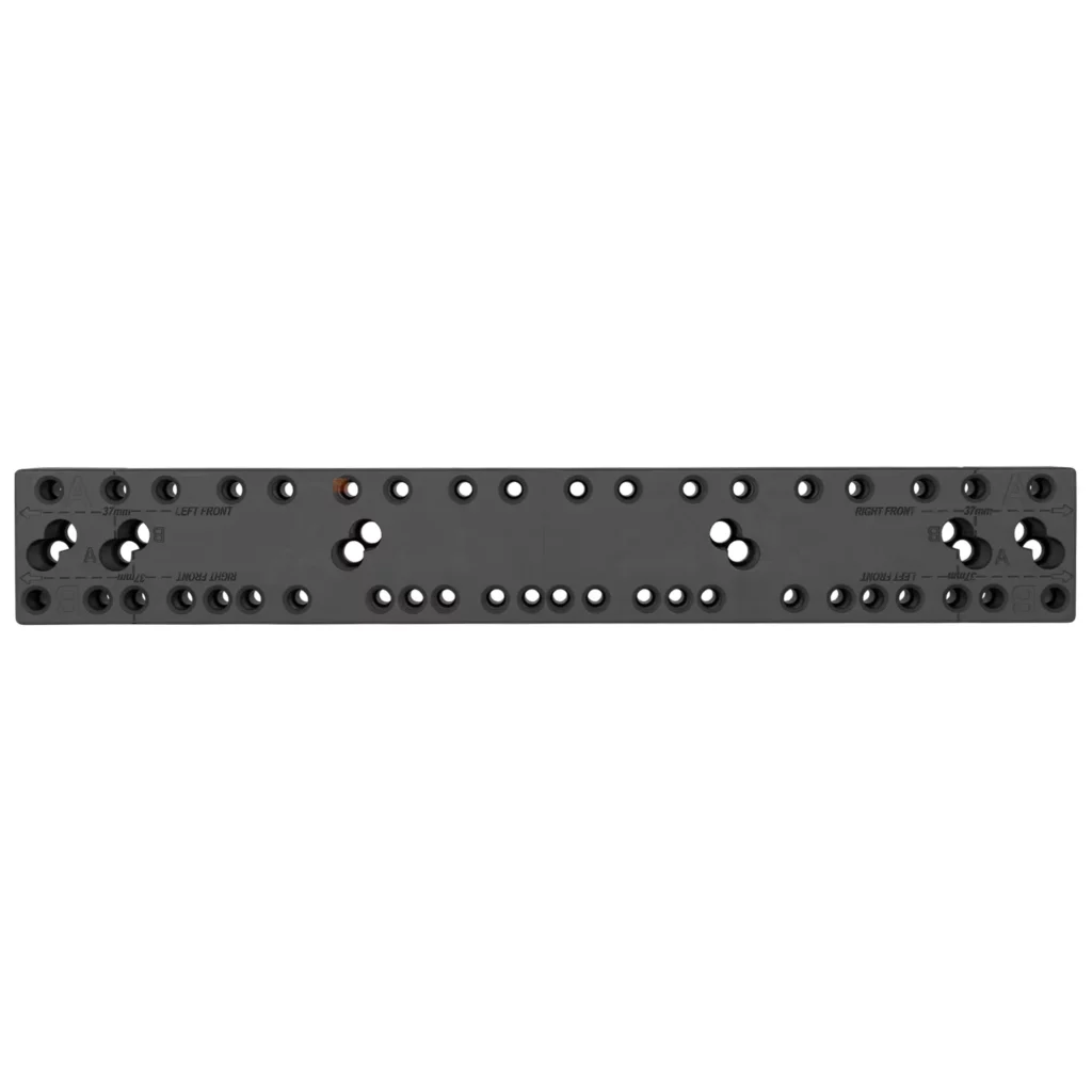 Listwa Dystans do prowadnic szuflad 25mm - antracyt