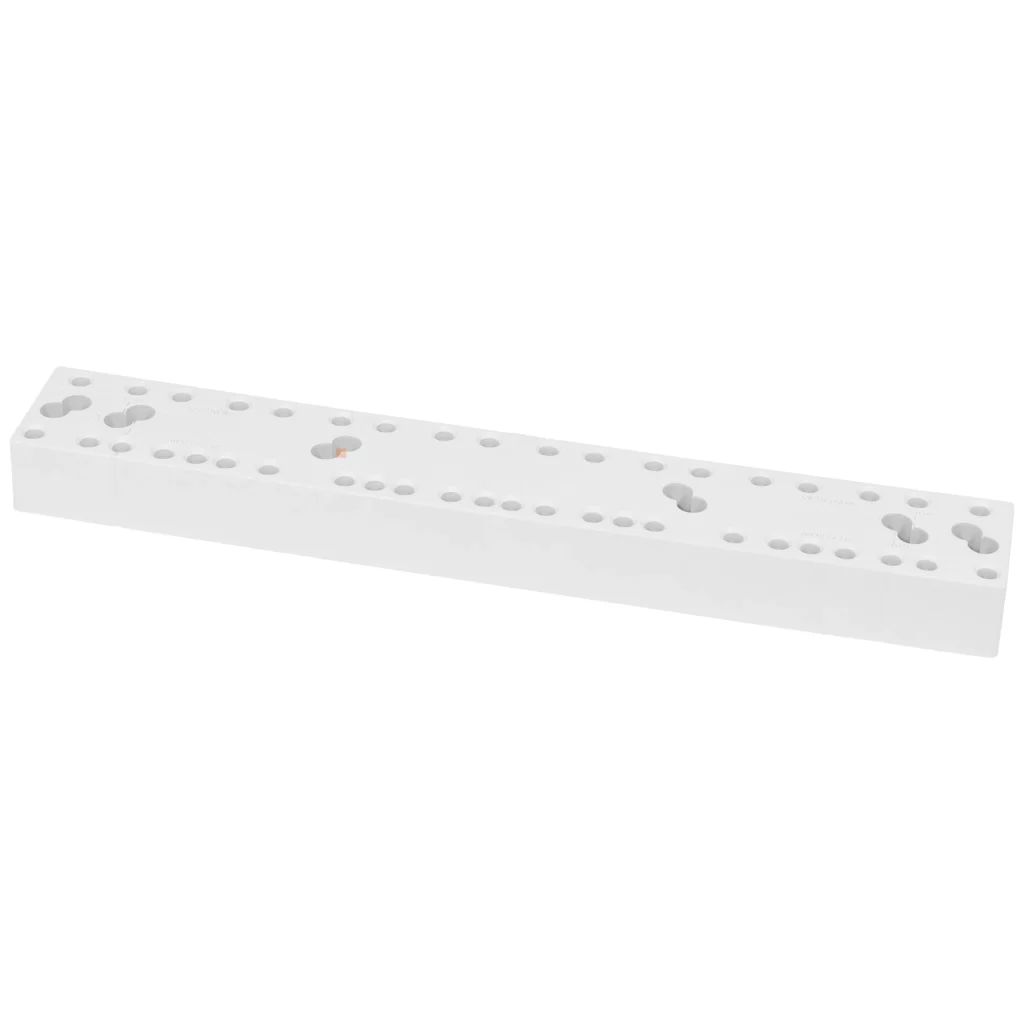 Listwa Dystans do prowadnic szuflad 25mm - biały