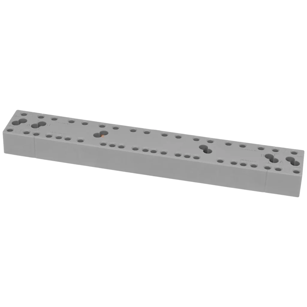Listwa Dystans do prowadnic szuflad 25mm - szary