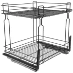 Kosz Cargo Mini 50 2 dolnego montażu CICHY DOMYK Grafit Wiexpol