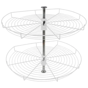 Półka obrotowa 4/5 fi 600mm Biała WIEXPOL