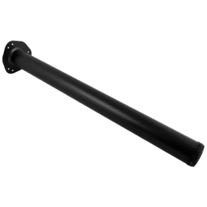 Noga meblowa do stołu STEP H-710 fi 60mm Czarna LORDLY
