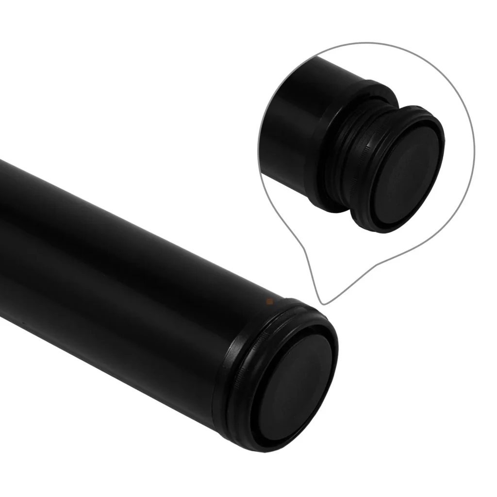 Noga meblowa do stołu H-710 fi 60mm Czarna LORDLY