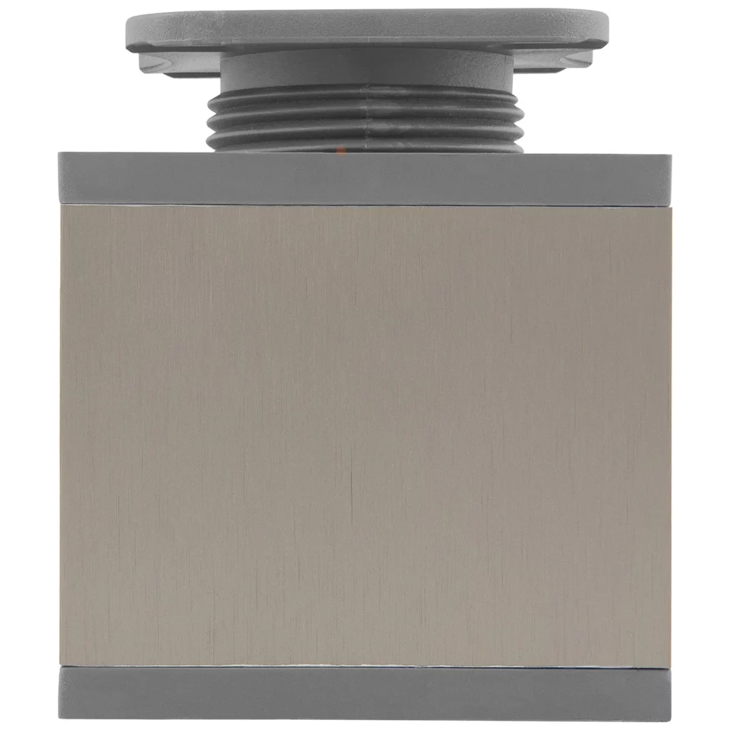 Nóżka meblowa kwadratowa regulowana 60x60 h-60 aluminiowa Inox