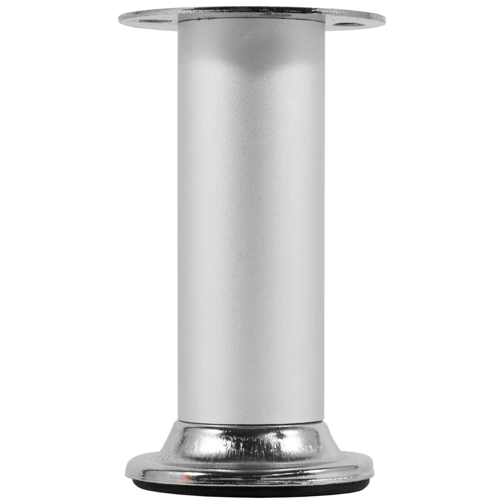 Nóżka meblowa LG-41 okrągła regulowana Aluminium