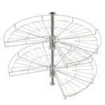 Półka obrotowa 34 fi 820mm Biała WIEXPOL