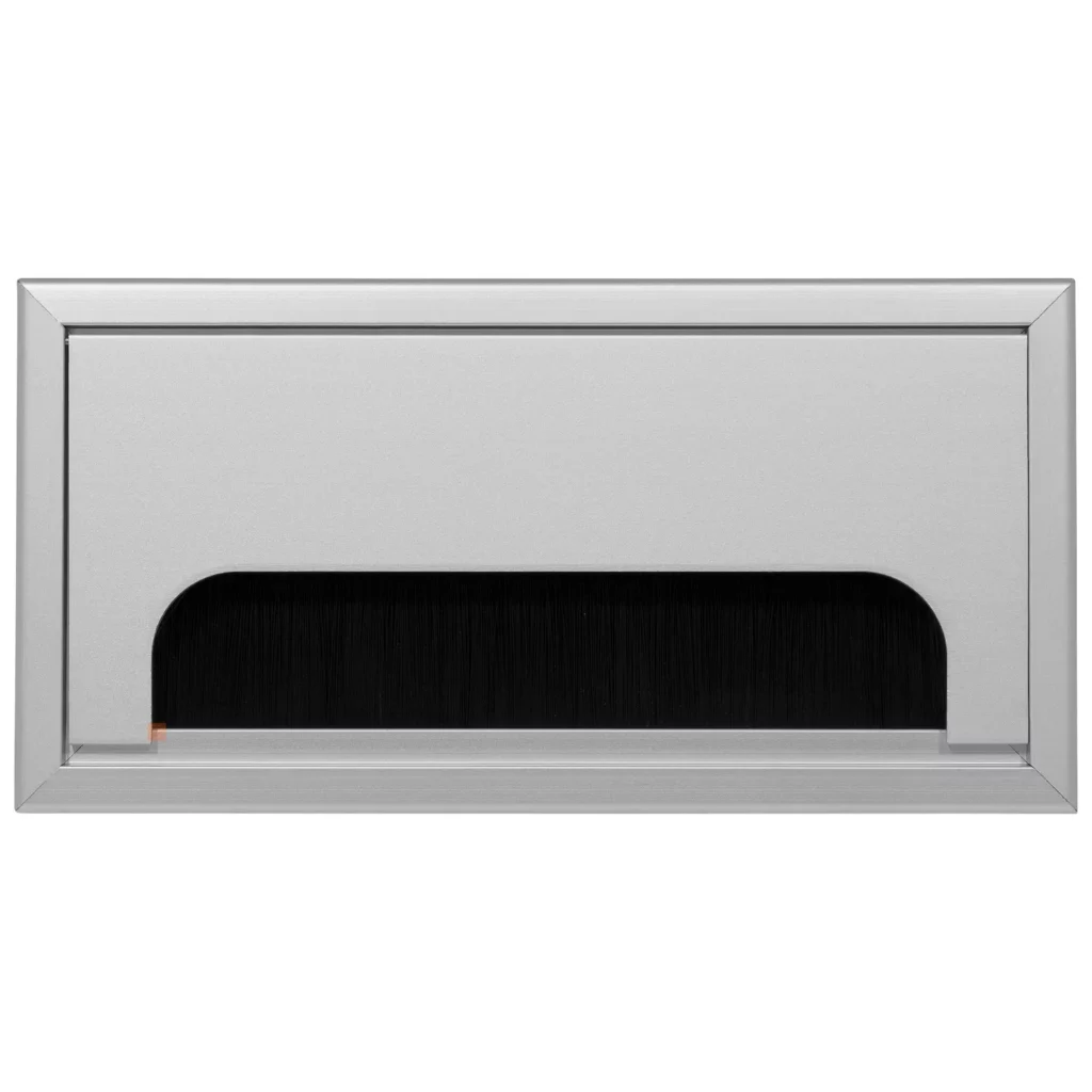 Przepust kablowy aluminiowy prostokątny 160x80mm Merida aluminium