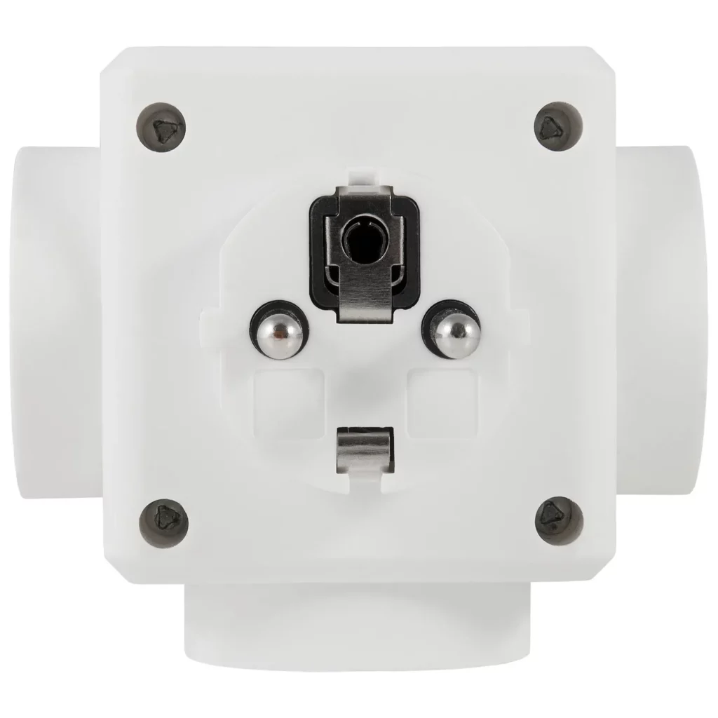 Rozgałęźnik sieciowy 3 gniazda 16A + 2xUSB (max 2.4A) Bemko
