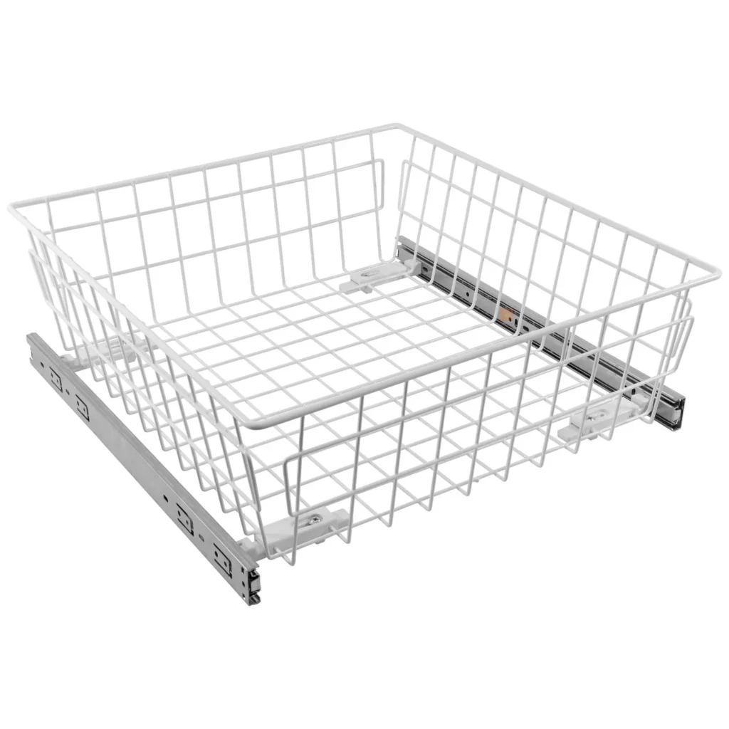 Szuflada kosz MD 50/60 H-150 PEŁNY WYSUW Biały