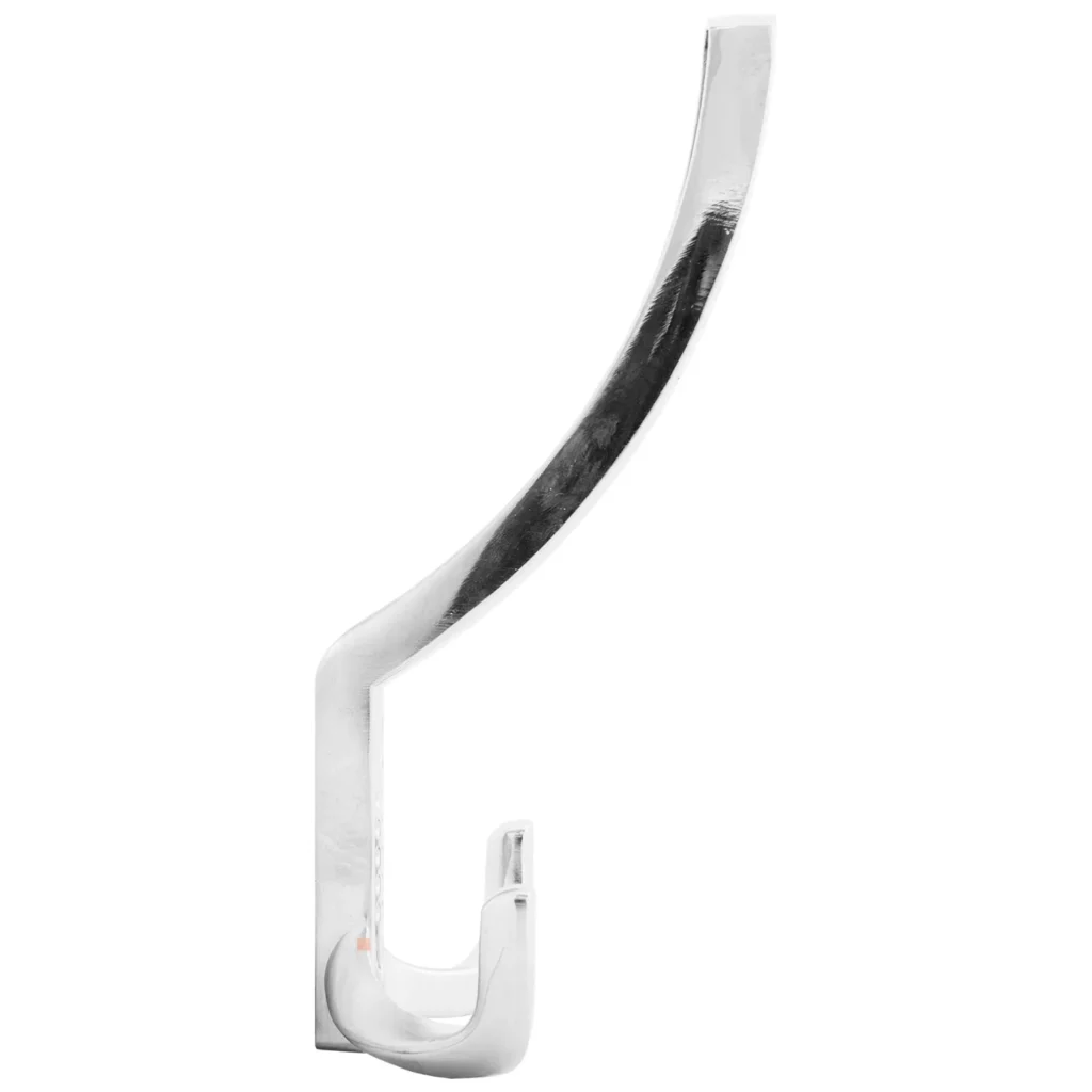 Wieszak meblowy wysoki na ubrania W001 Chrom
