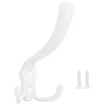 Wieszak meblowy wysoki na ubrania W003 Biały