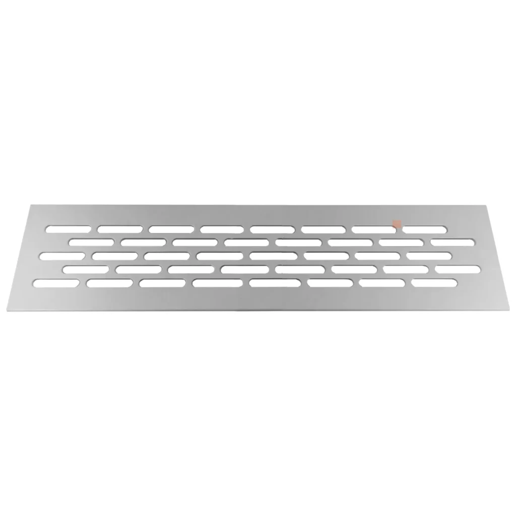 Kratka wentylacyjna pod lodówkę 60×245 Aluminium LEBA