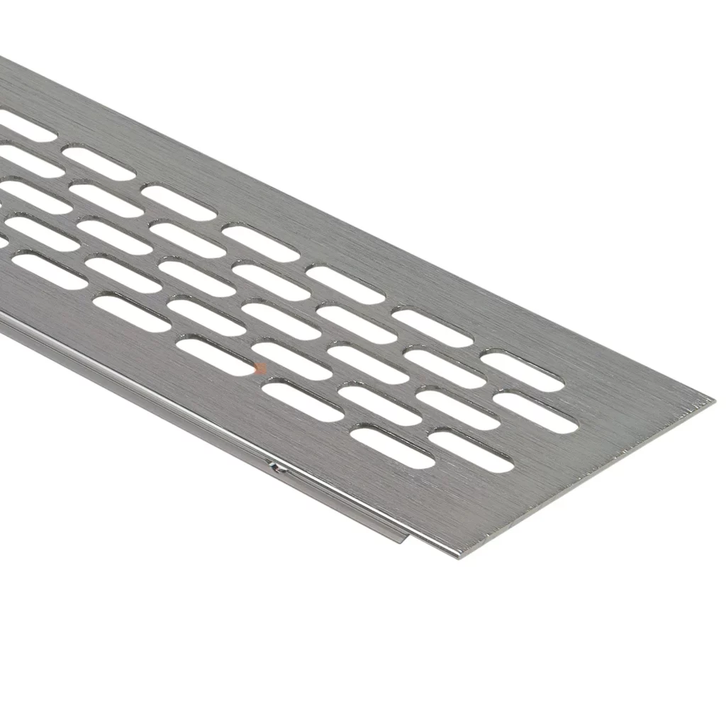 Kratka wentylacyjna pod lodówkę 60×480 Inox LEBA