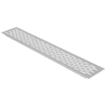 Kratka wentylacyjna pod lodówkę 80×480 Aluminium LEBA