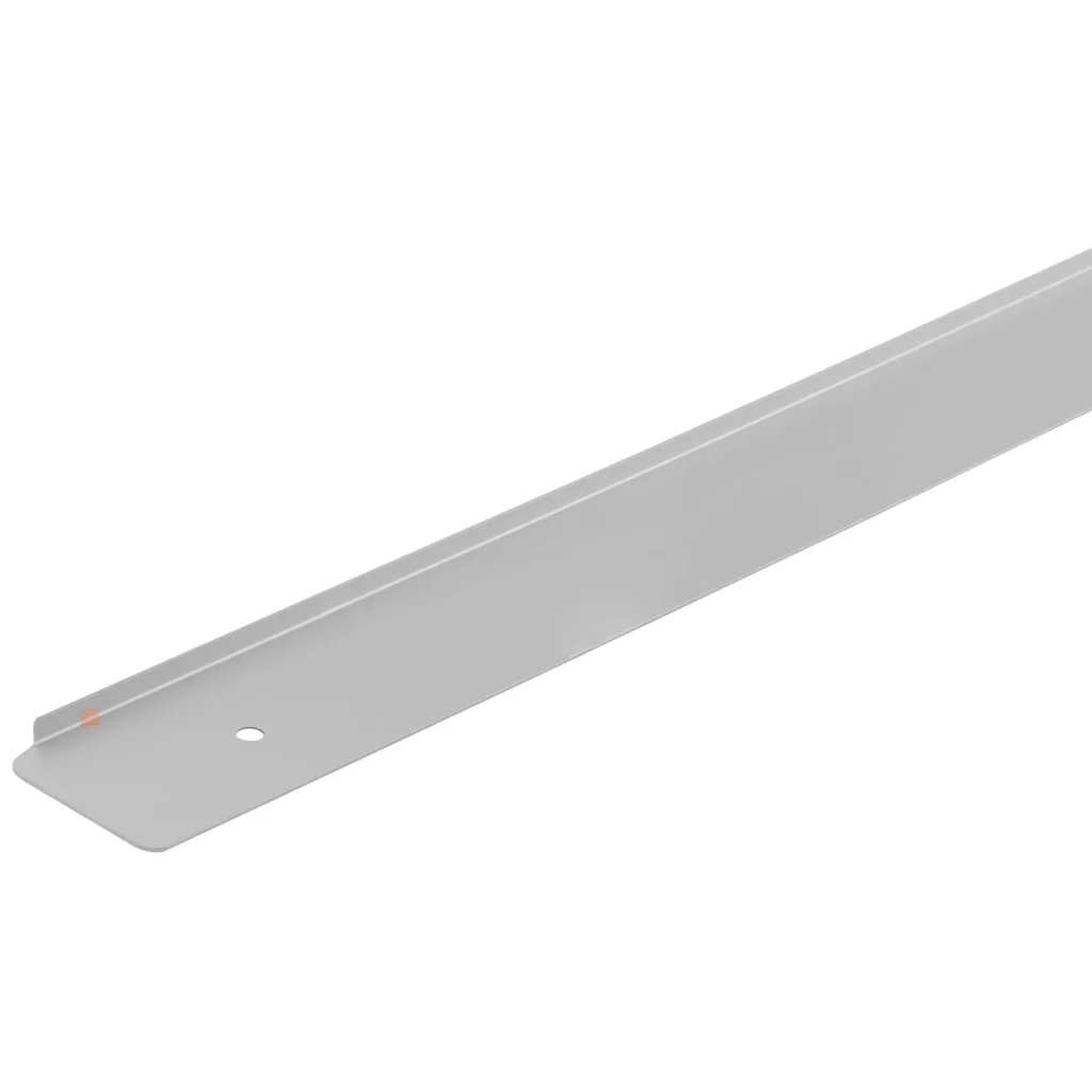 Listwa boczna do blatu kuchennego Lewa 38mm Aluminium LEBA