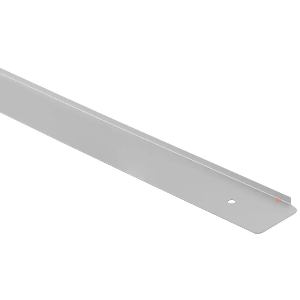 Listwa boczna do blatu kuchennego Prawa 38mm Aluminium LEBA
