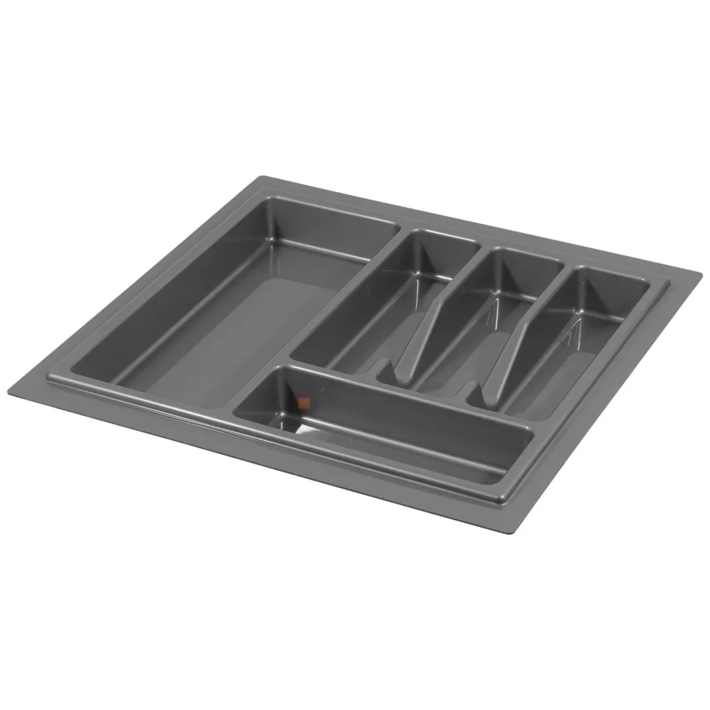 Wkład na sztućce do szuflady Organizer STANDARD 50 Szary