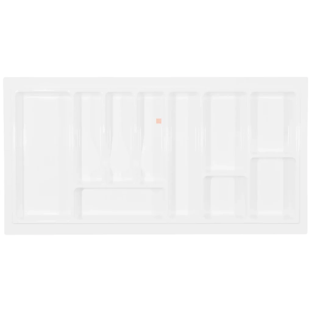 Wkład na sztućce do szuflady Organizer STANDARD 90 Biały
