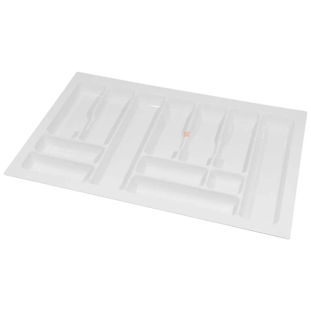 Wkład na sztućce do szuflady Organizer COMFORT 80 Biały