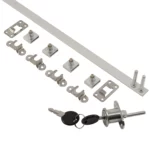 Zamek meblowy centralny do szuflad fi 19mm L-1200 LEBA
