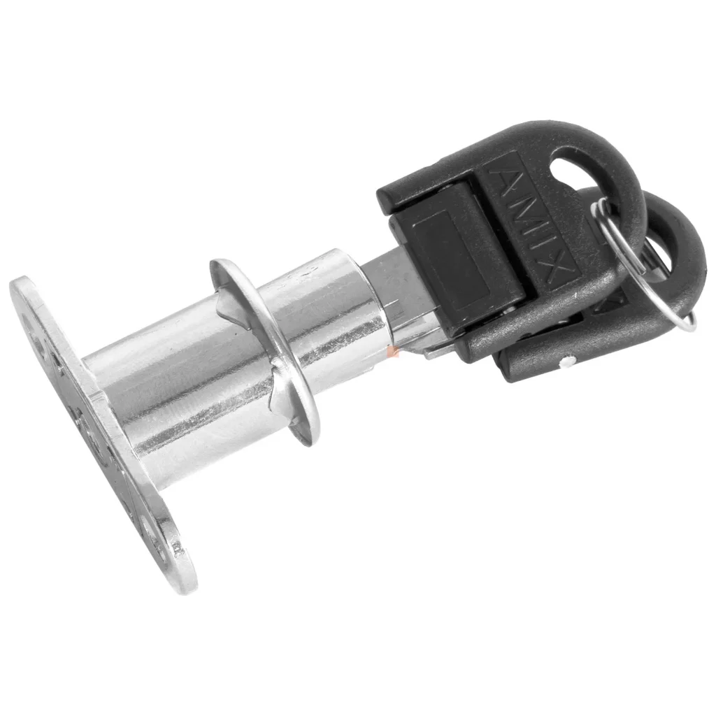 Zamek meblowy bolcowy Z-105 do szaf przesuwnych AMIX