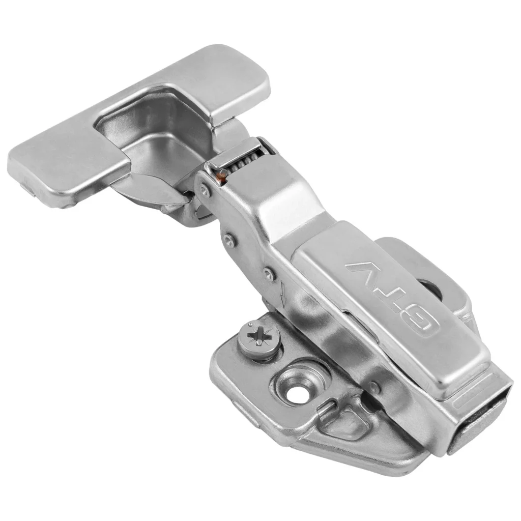 Zawias meblowy bliźniaczy CNHC cichy domyk + Prowadnik H-0 3D GTV