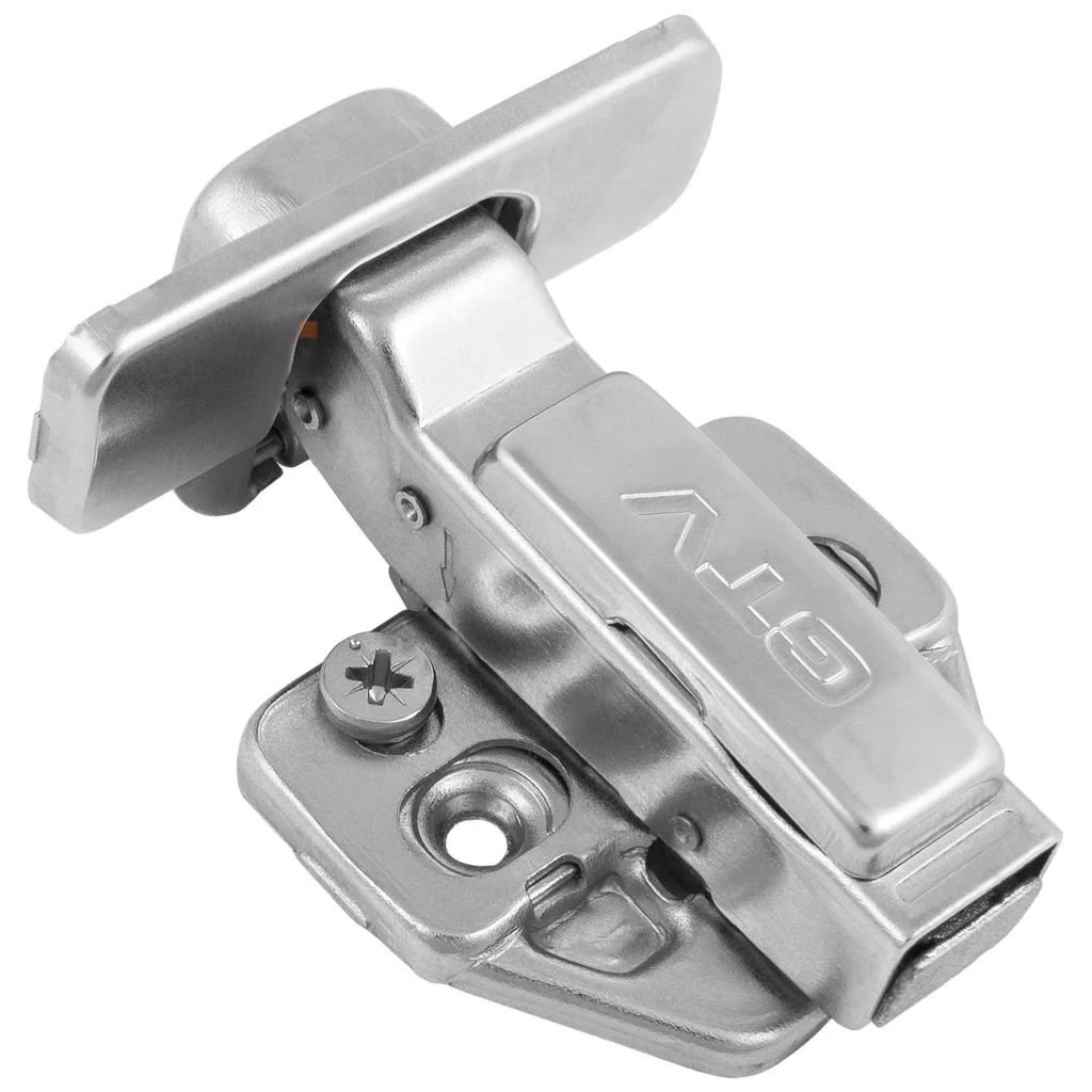 Zawias meblowy bliźniaczy CNHC cichy domyk + Prowadnik H-0 3D GTV