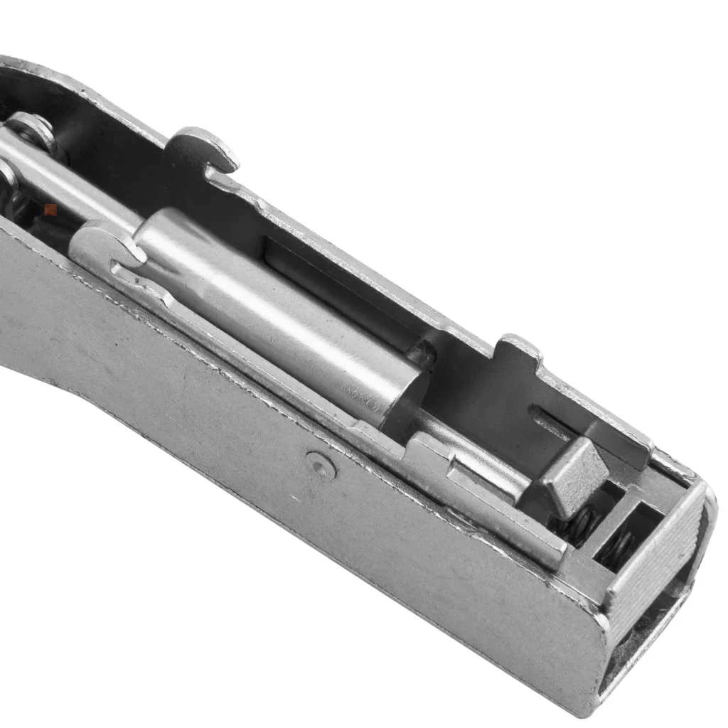 Zawias meblowy kątowy 30° PRESTIGE z samodociągiem CLIP-ON GTV