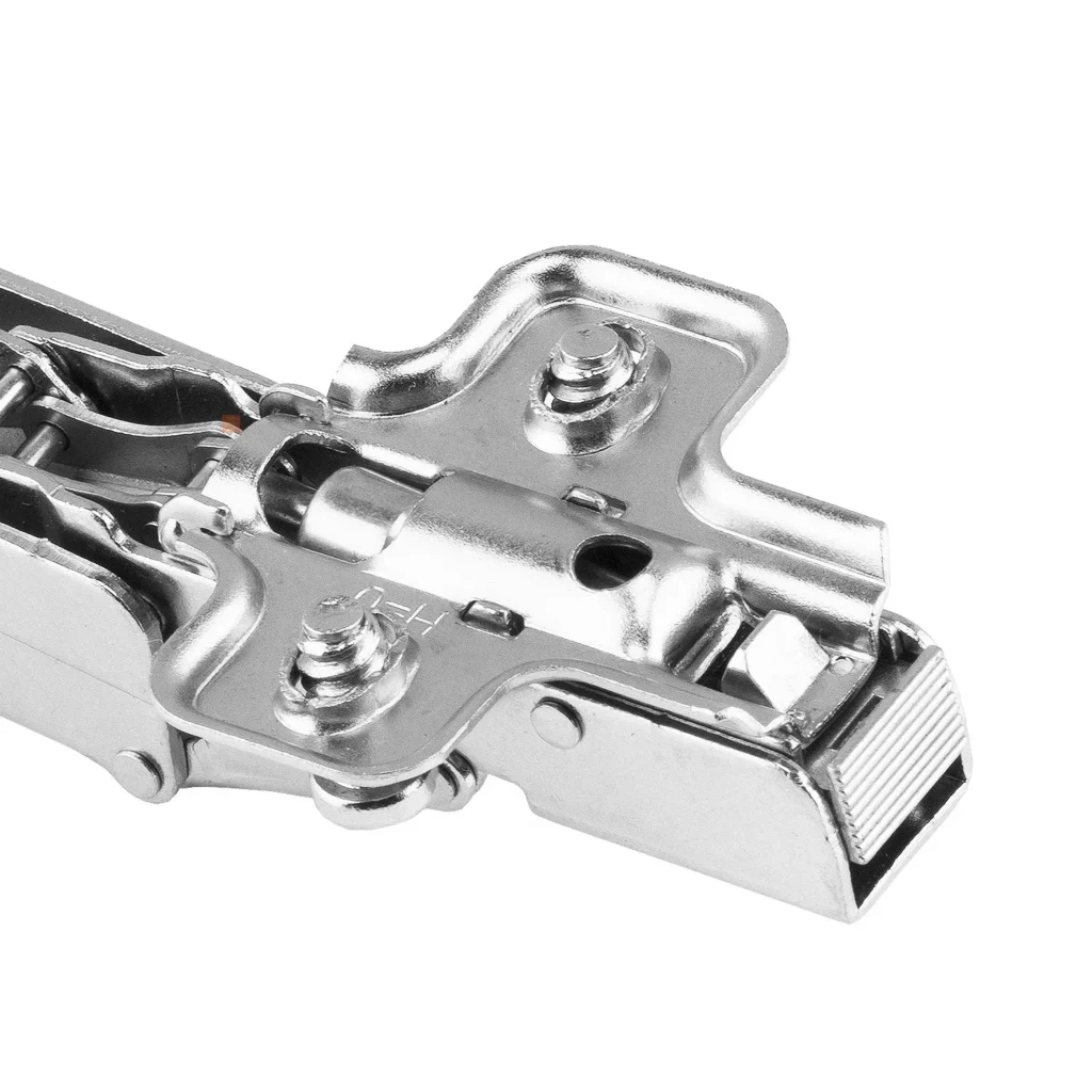Zawias meblowy Hydrauliczny Kątowy 165° AGV + Prowadnik H-0 CLIP-ON AMIX