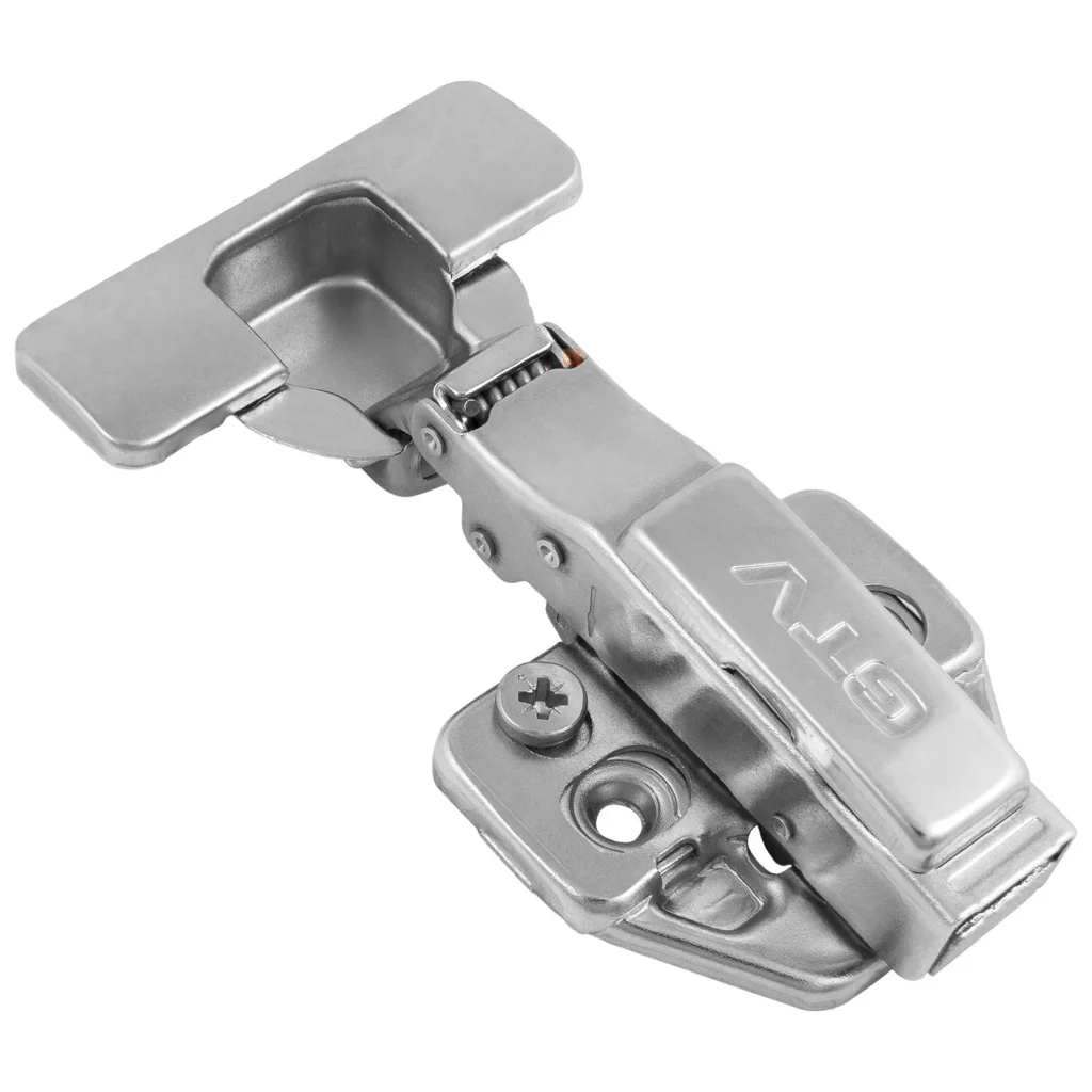 Zawias meblowy nakładany CNHC cichy domyk + Prowadnik H-0 3D GTV