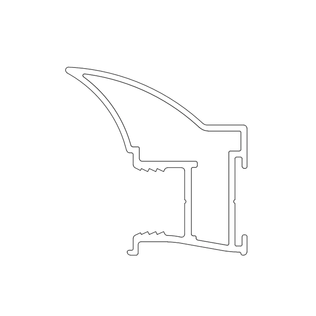 Profil aluminiowy Rączka NOVO 10 10/4mm L-270 Aluminium