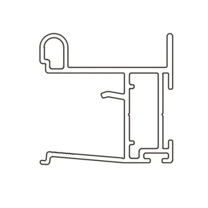 Profil aluminiowy Rączka VISTA 18mm L-270 Szampan