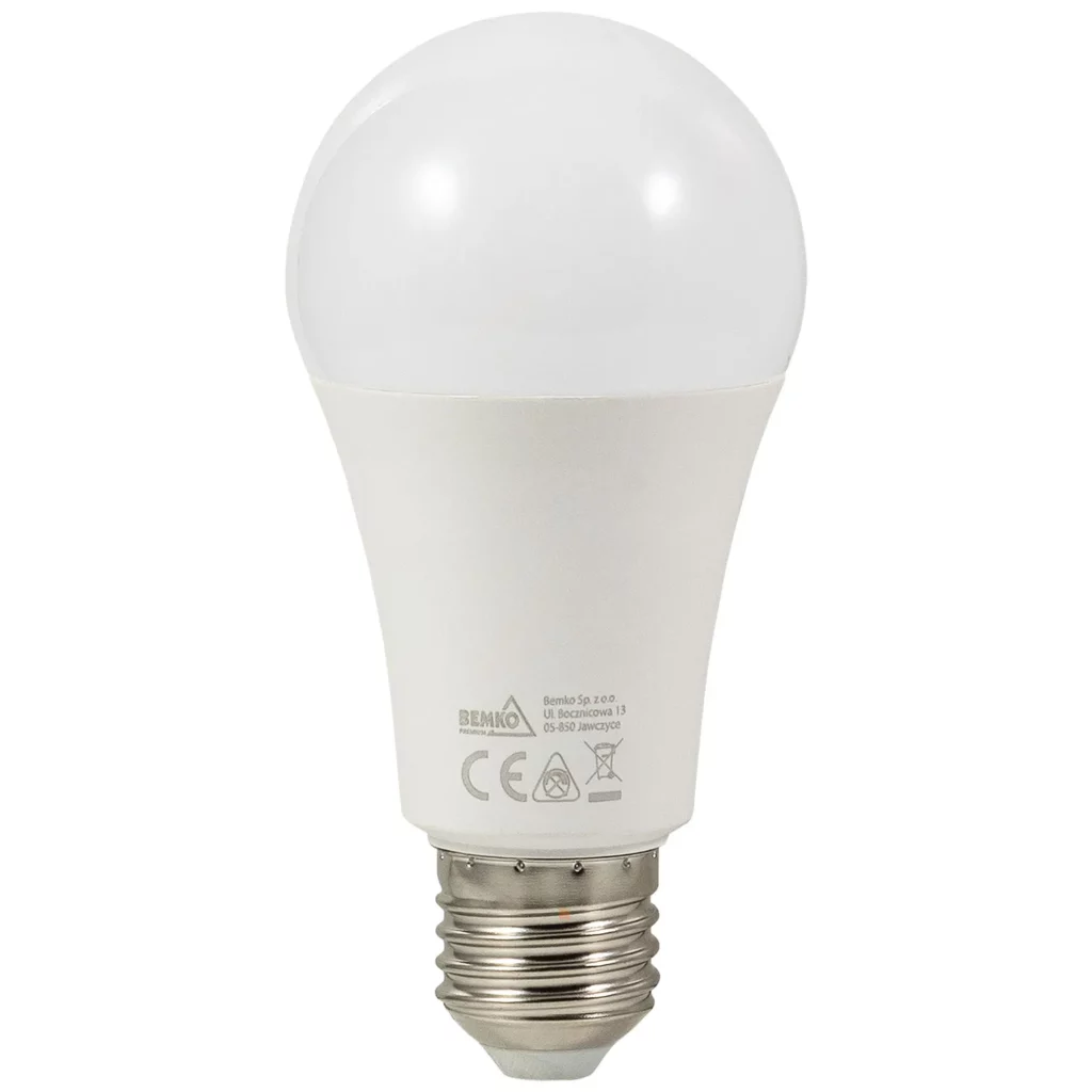 Żarówka LED E27 11W 1055LM CZUJNIK Bemko