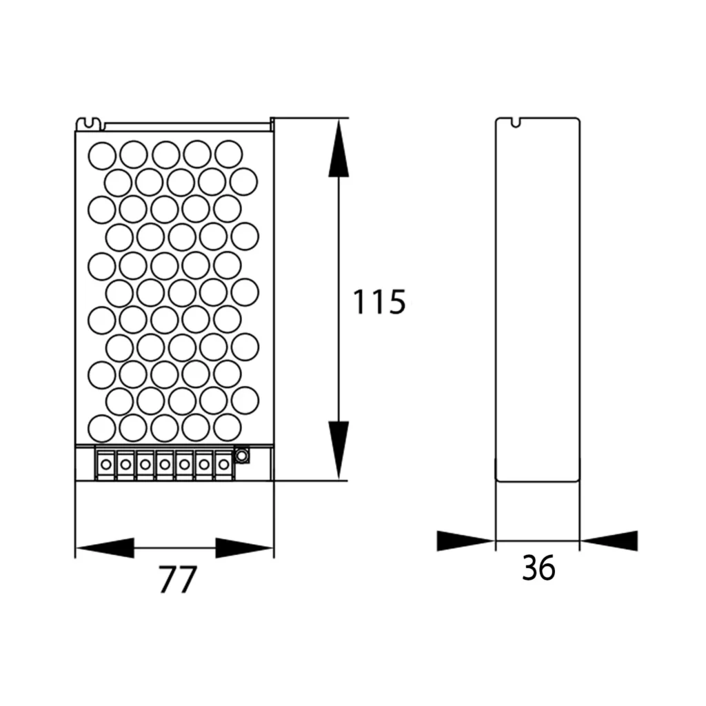 Zasilacz LED 50W 12V IP20 do taśmy LED Bemko