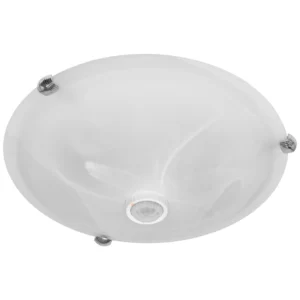 Lampa Plafon TAZAN ST78 2xE27 z czujnikiem BEMKO