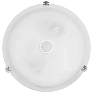 Lampa Plafon TAZAN ST78 2xE27 z czujnikiem BEMKO