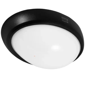 Oprawa LED KANLO OWALNA 8W 720LM 4000K IP54 Czarna BEMKO