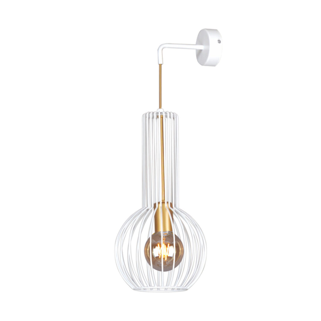 Kinkiet ścienny K-4528 z serii ARVI WHITE