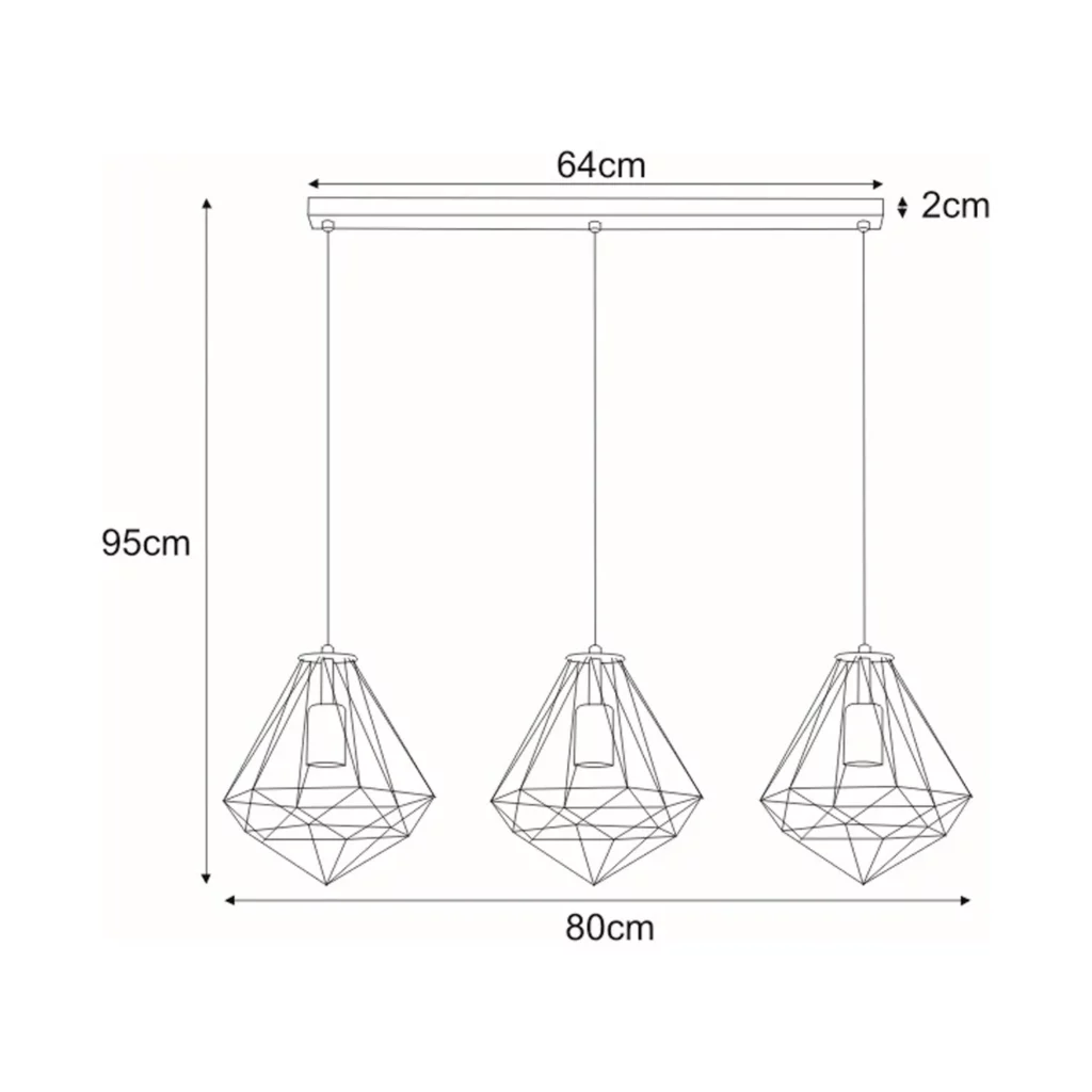 Lampa wisząca K-4004 z serii MARKO
