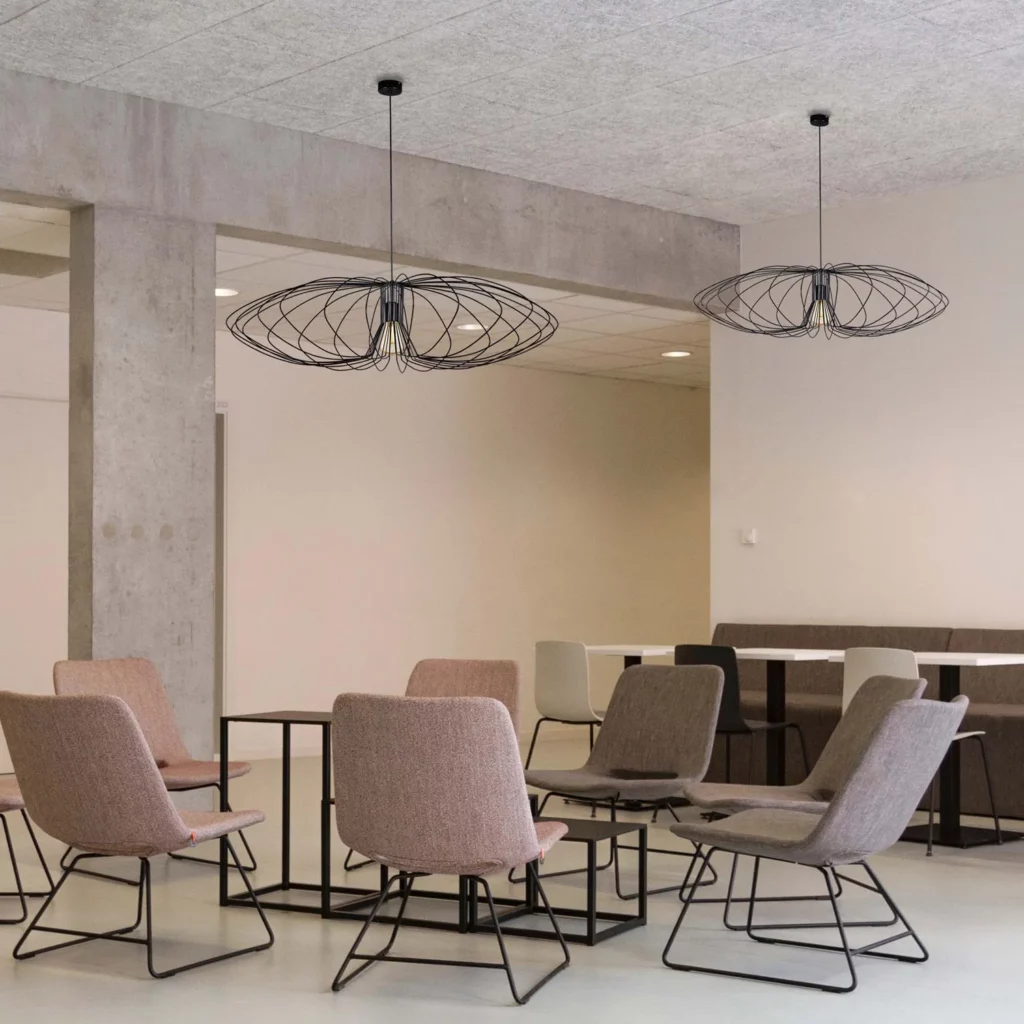 Lampa wisząca K-3408 Czarna z serii TIZI