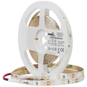 Taśma LED 2835-300 biały zimny 12V 5m IP20 Bemko