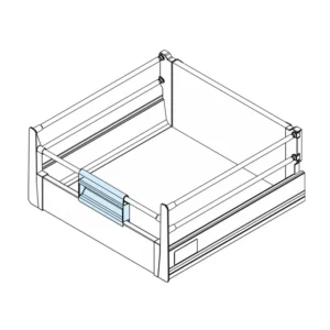 Uchwyt plastikowy do szuflady System box TB10 AMIX