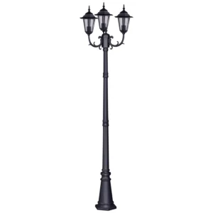 Wysoka zewnętrzna lampa stojąca K-7064A2/3 Czarna z serii STANDARD