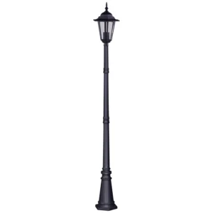 Wysoka zewnętrzna lampa stojąca K-7064A/1 Czarna z serii STANDARD