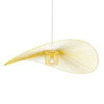 Duży żyrandol KP-21 Żółty z serii KAPELUSZ
