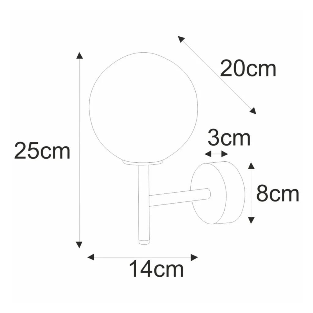 Kinkiet ścienny K-4884 z serii FARO