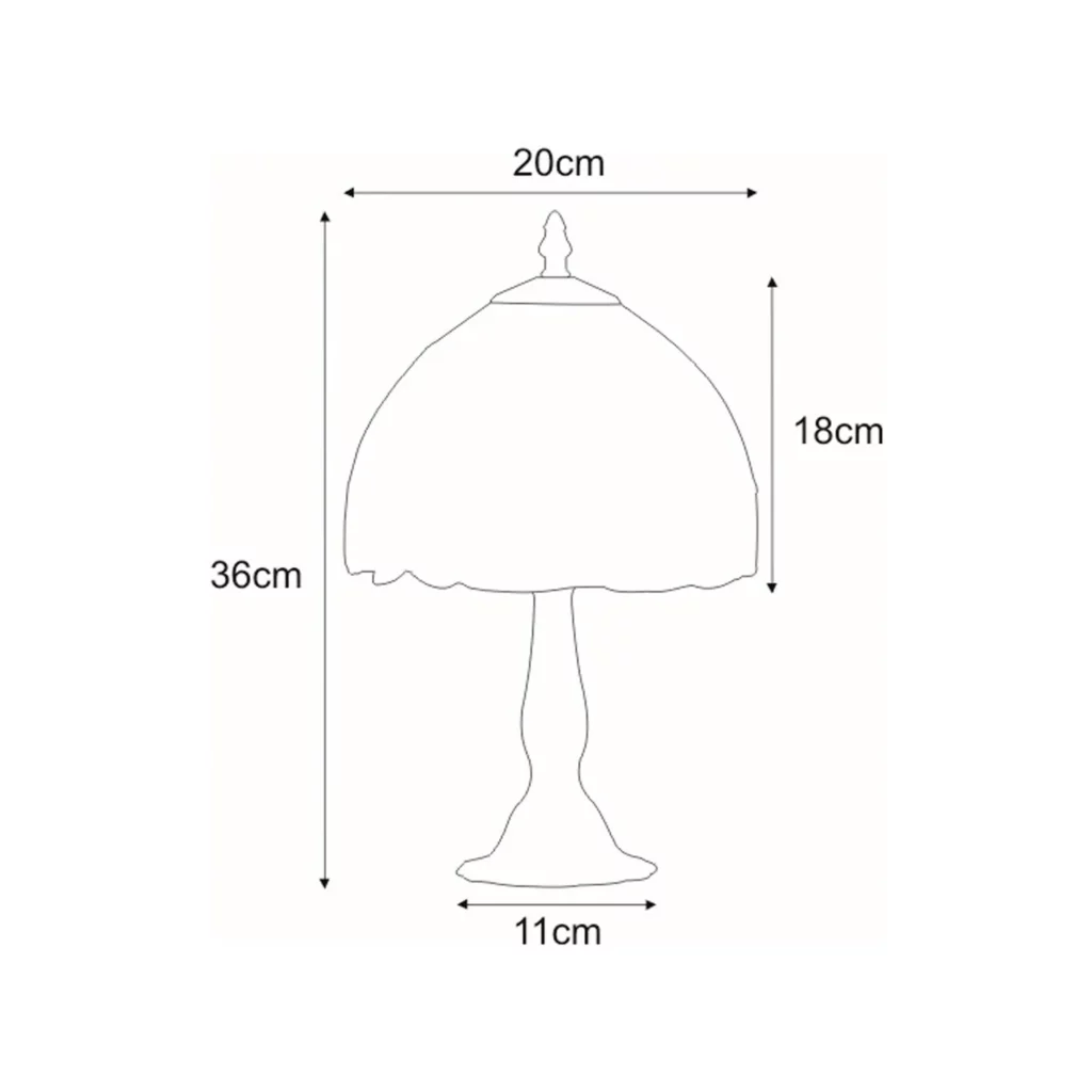 Lampka stołowa K-G08529 z serii TECO