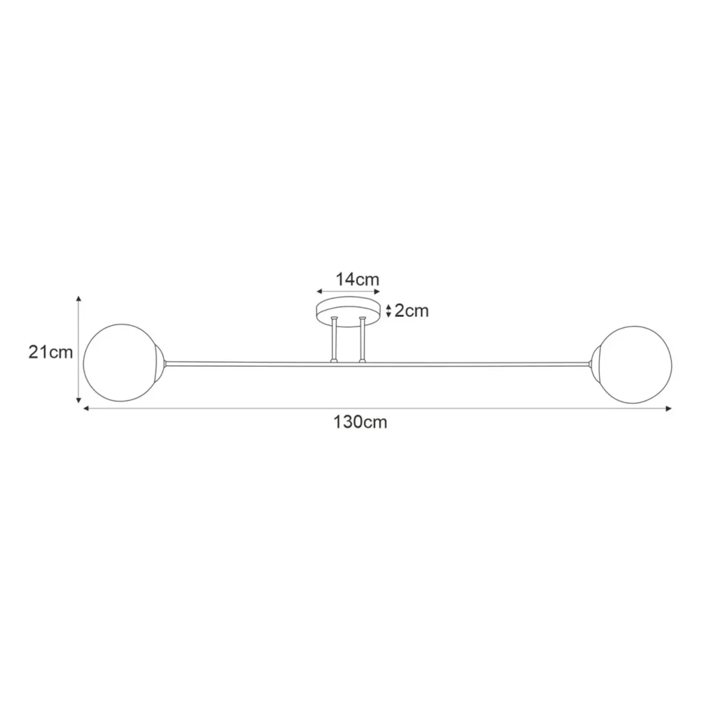 Lampa sufitowa K-4923 z serii SAVOY